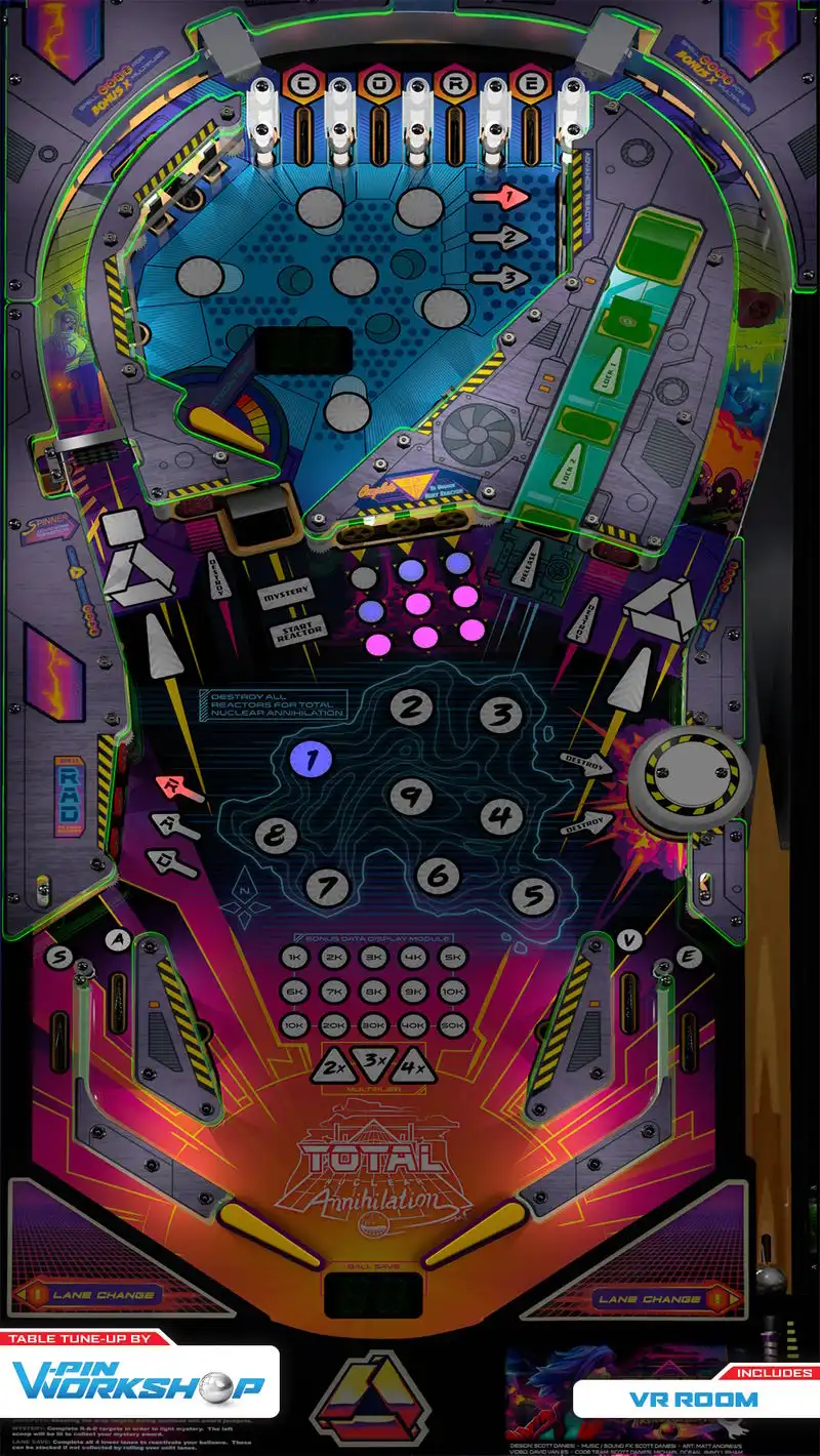 Total Nuclear Annihilation Spooky Pinball (2017) 